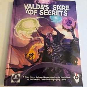 Velda’s Spire Of Secrets Dungeons & Dragons DnD book EUC